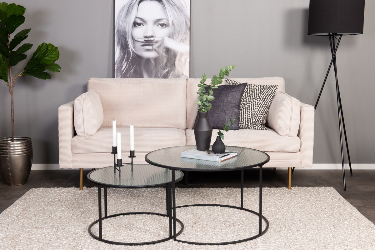 Kanapé 'Bjelland' 3-személyes - Bézs