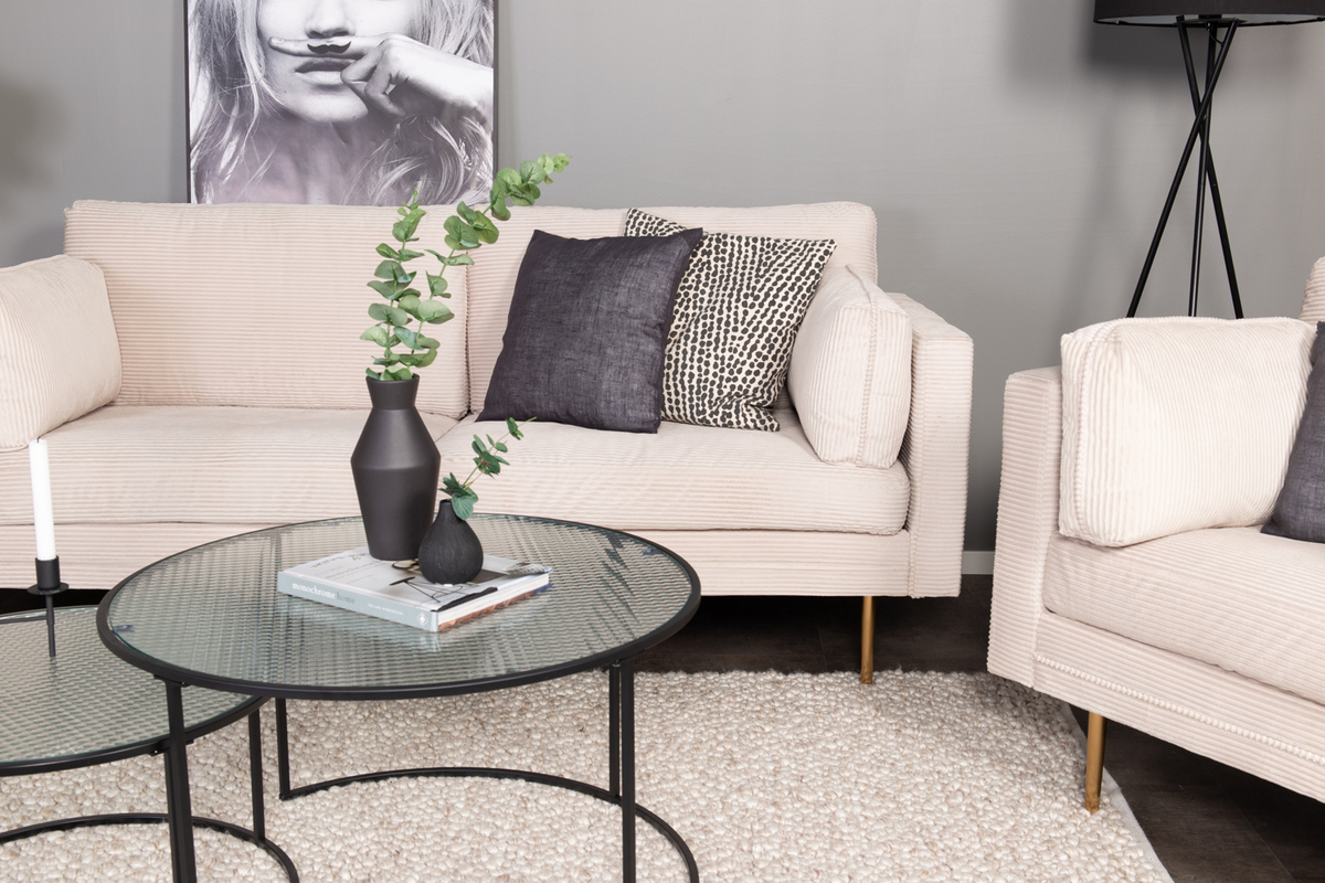 Kanapé 'Bjelland' 3-személyes - Bézs