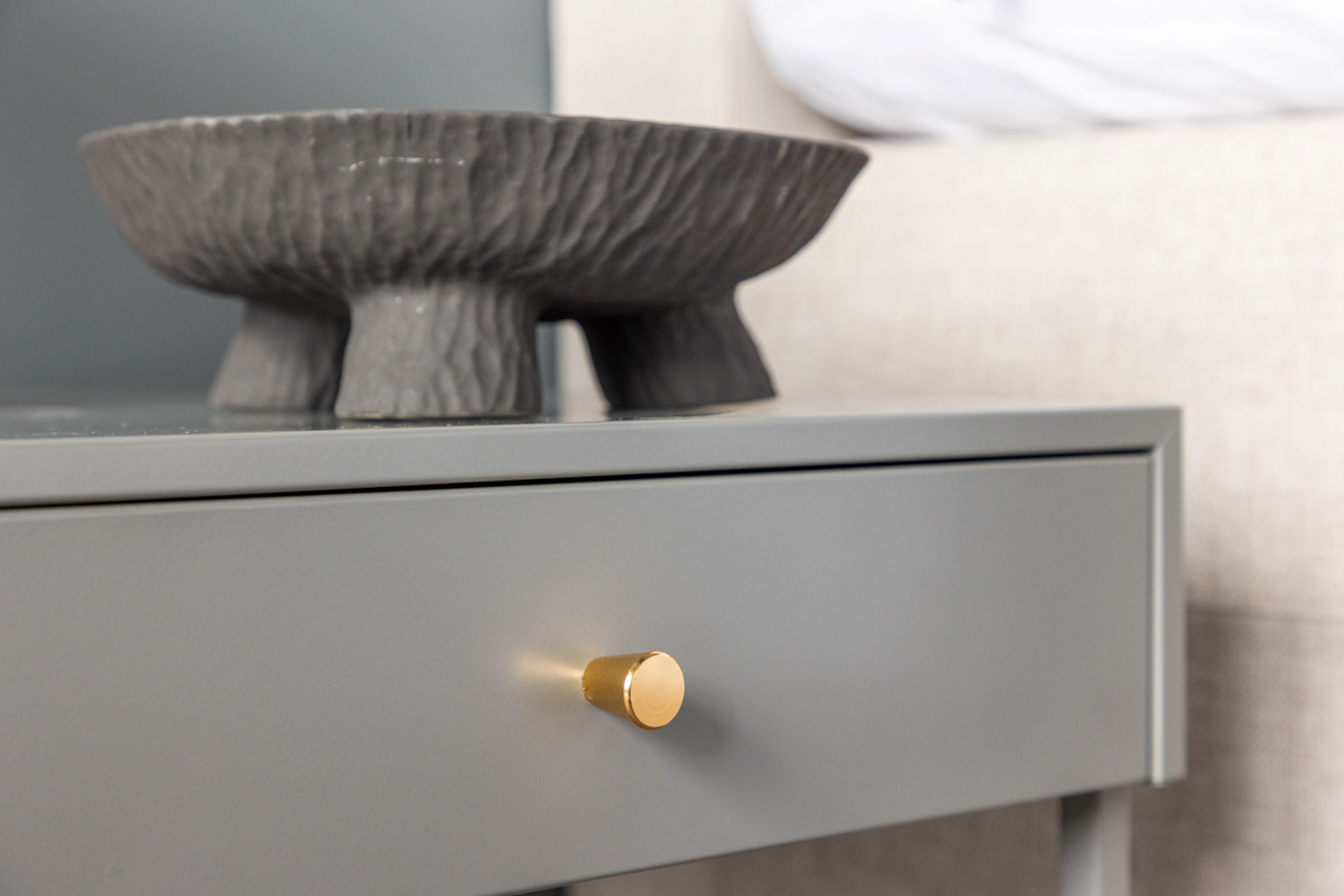 Ágyasztal 'Puglia' - Világosszürke