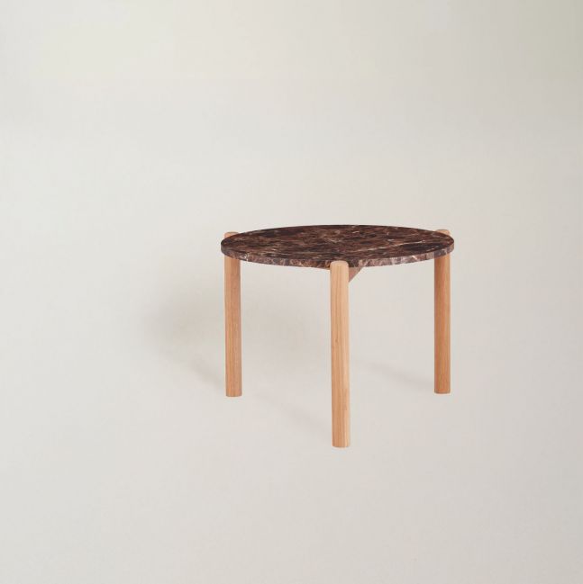 Marble dohányzóasztal S - Barna