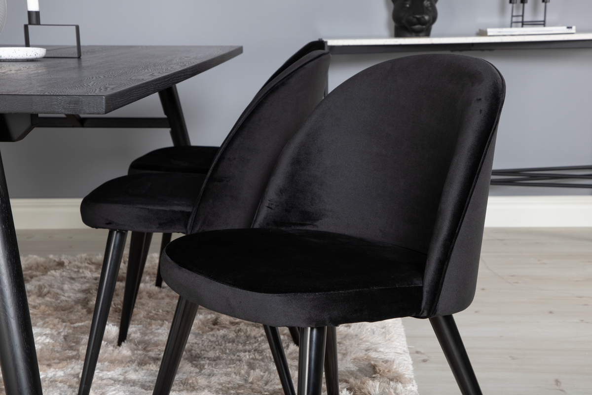 Elverum szék - Fekete
