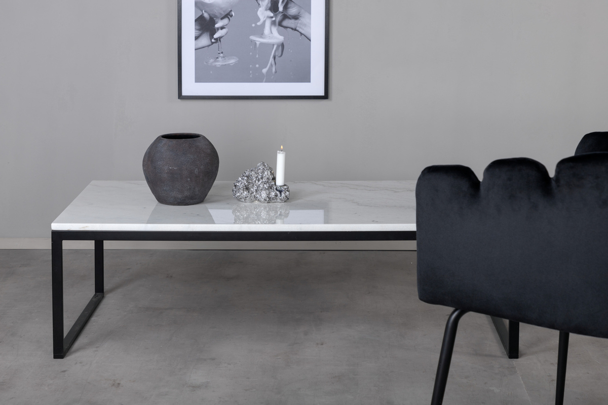 Kávézóasztal 'Ebba' 60x120 - Fehér