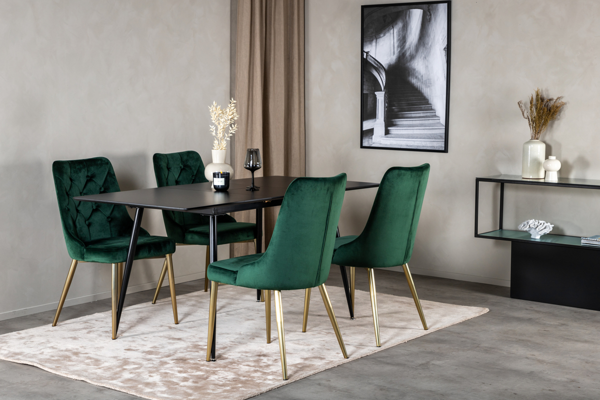 Szék 'Elverum Deluxe' - Zöld/Brassó