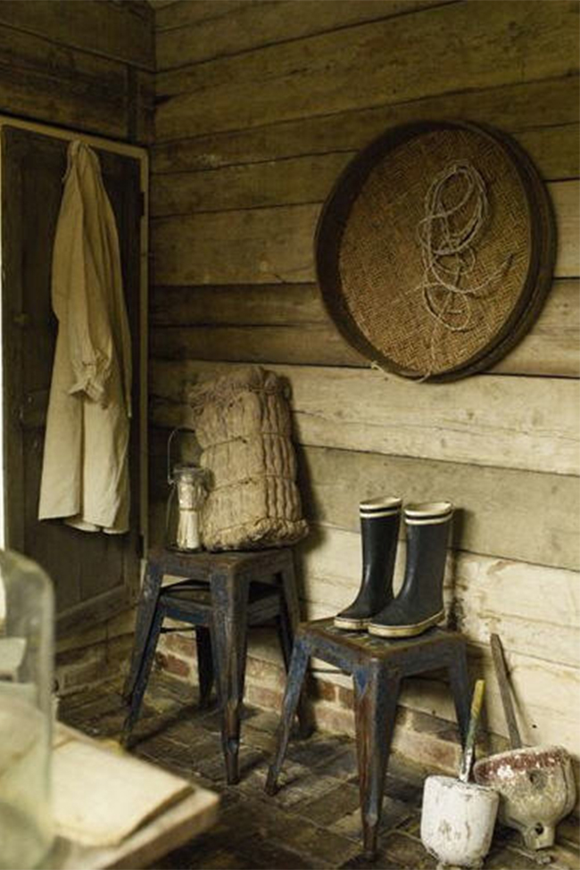 Pall 'Marseille' 70cm - Fehérre festett