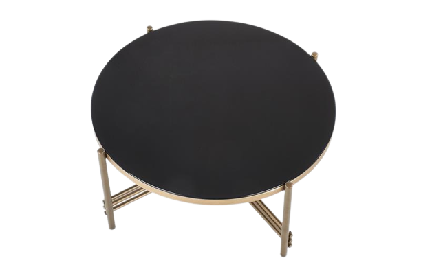 Kávézóasztal 'Mare' - Fekete/Arany