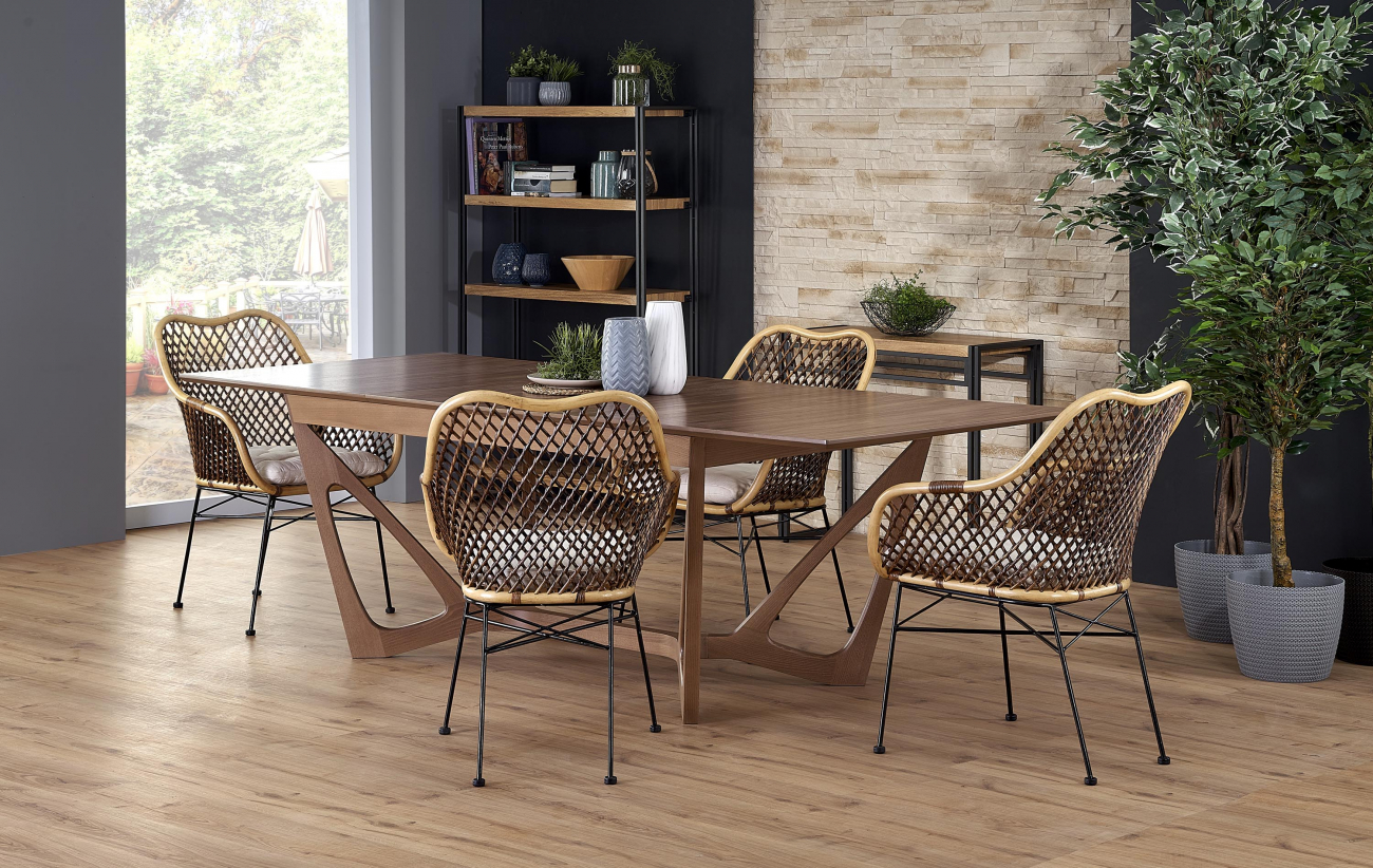 Étkezőasztal 'Venanty' - Hosszabbítható Dió