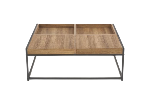 Kávézóasztal 'Fregata' - Tölgy/Fekete