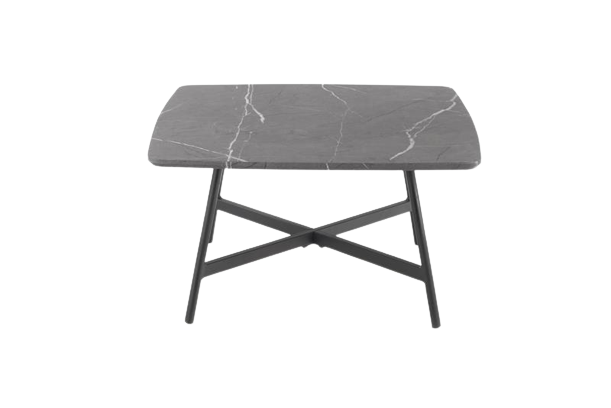 Kávézóasztal 'Milos' - Fekete/Fehér