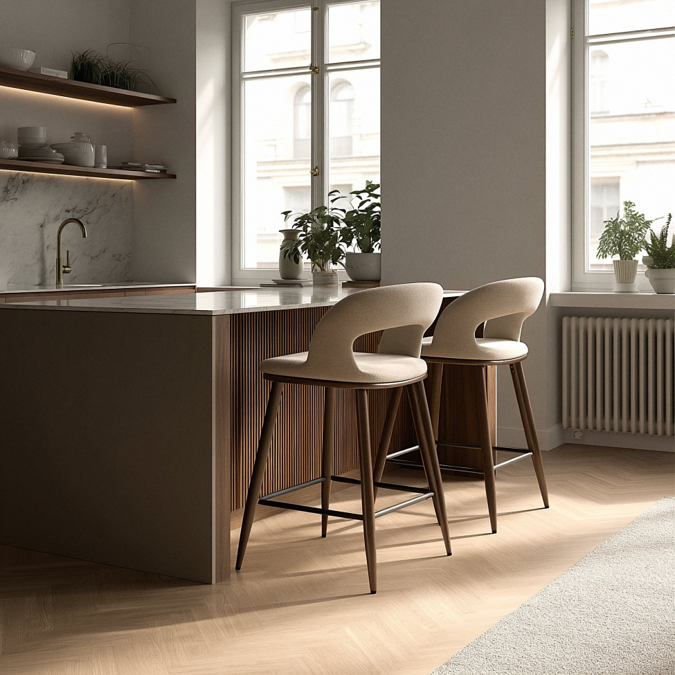 Bárszék 'Vestby' - Bézs/barna