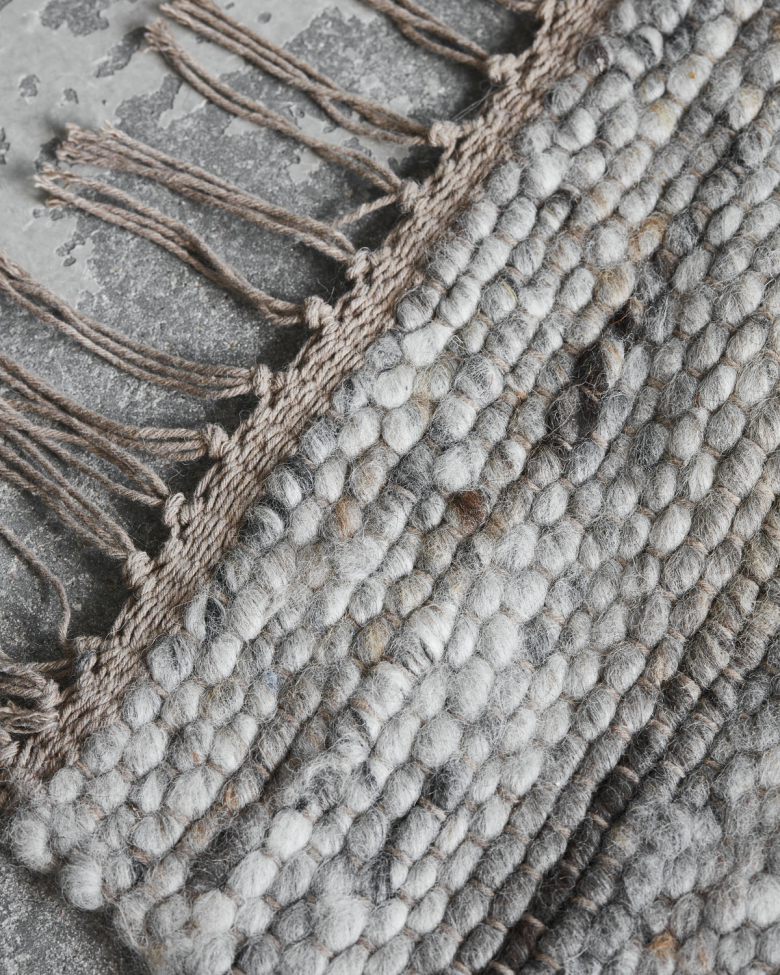 Matta 'Hafi' 180x180- Szürke/Barna