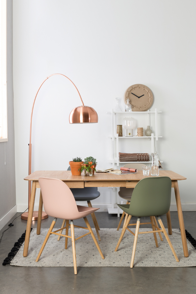 Glimpse asztal 120-162x80cm - Tölgy