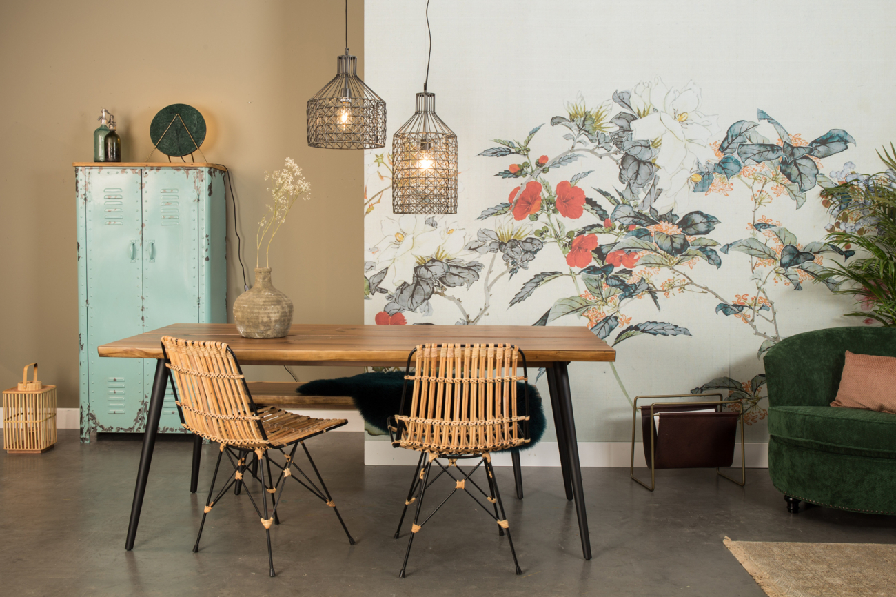 Étkezőasztal 'Alagon' 220x90cm - Barna