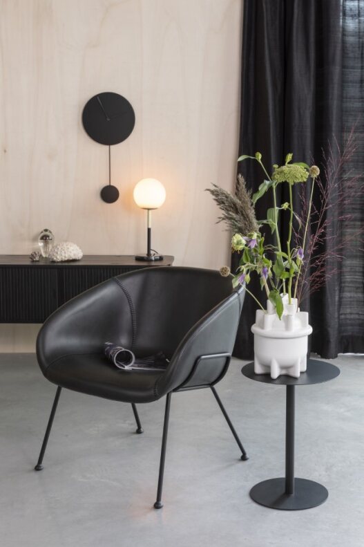 Bistro asztal 'Snow' - Fekete