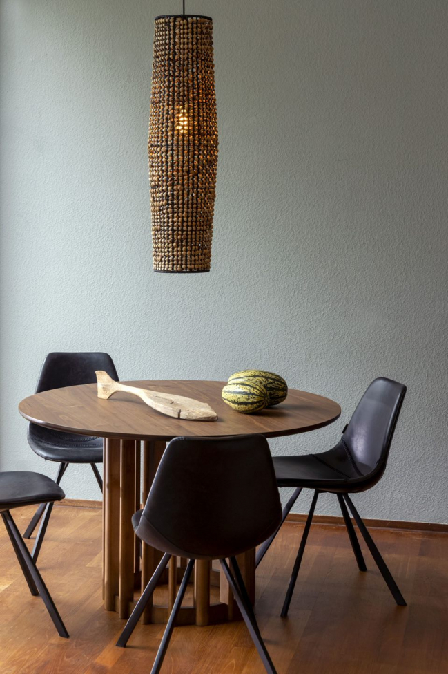 Asztal 'Barlet' Kerek 120cm - Dió