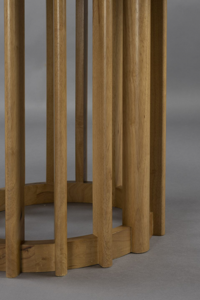 Asztal 'Barlet' Kerek 120cm - Természetes