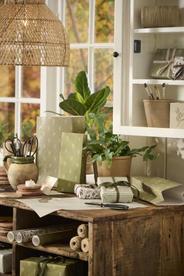 Fali szekrény 'Unique' - Fehér újrahasznosított Fa/Vintage