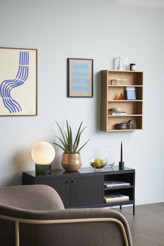 Konzolasztal 'Nobu' - Fekete