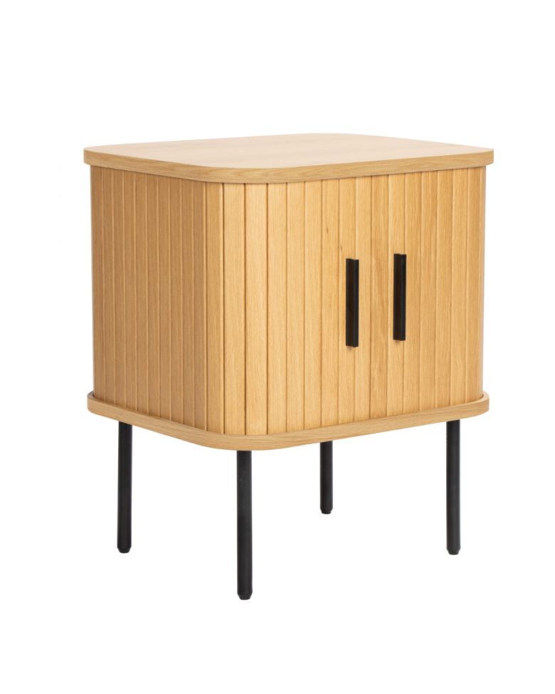 Éjjeli szekrény 'Holmvik' - Természet/S fekete