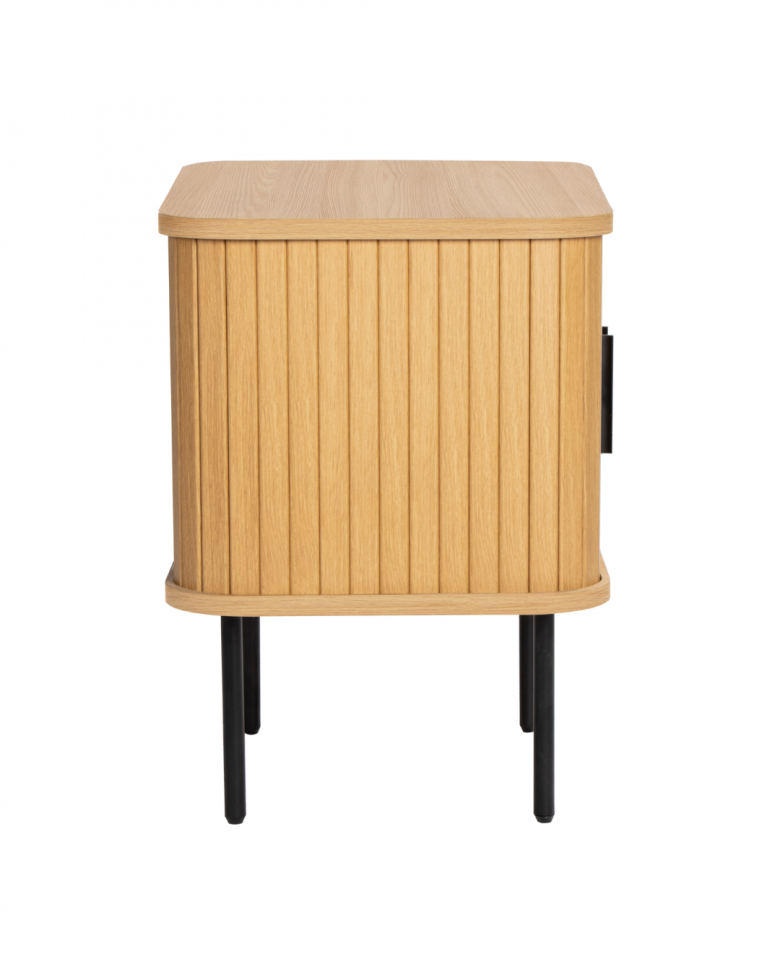 Éjjeli szekrény 'Holmvik' - Természet/S fekete