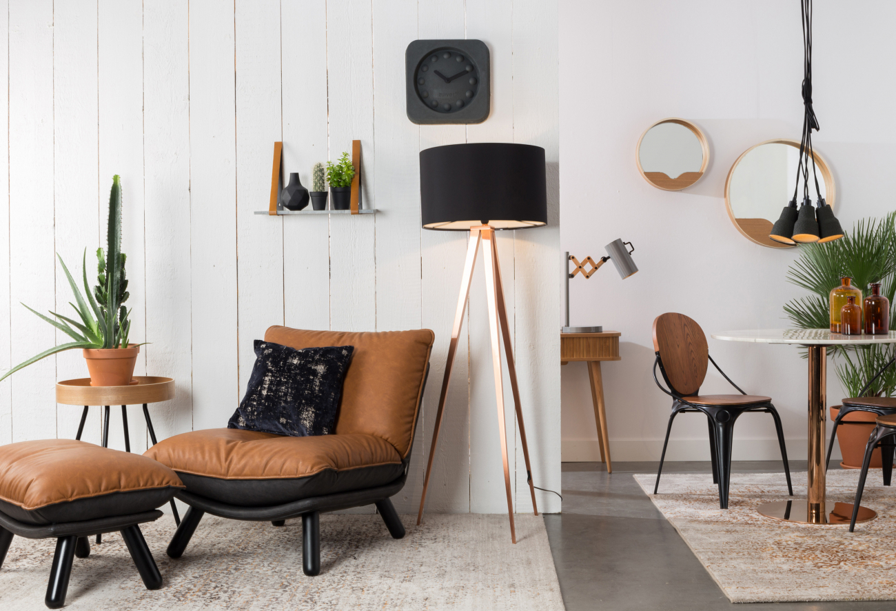 Oldalasztal 'Tray' - Tölgy