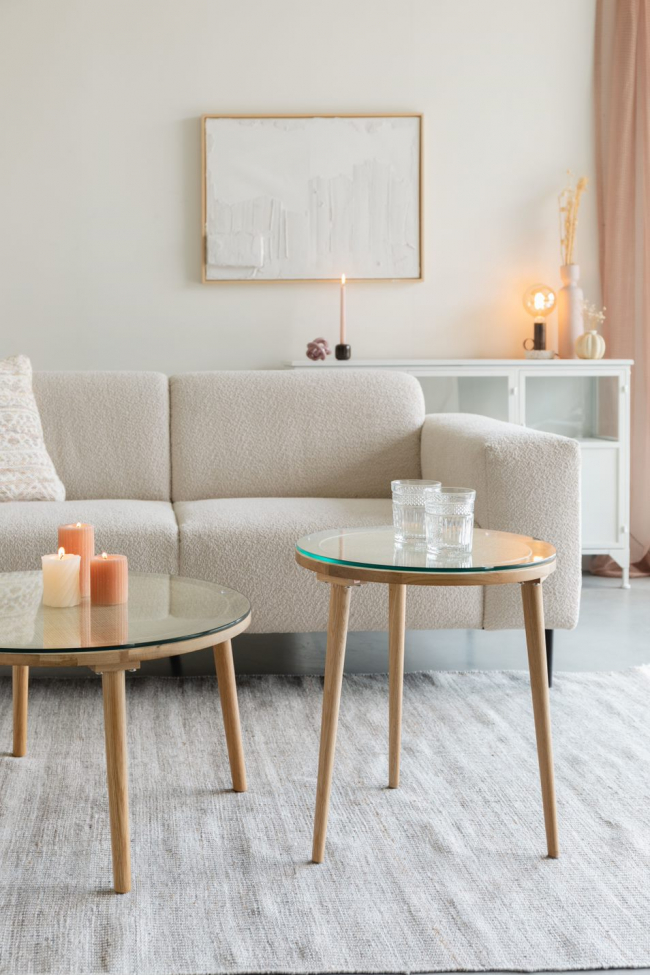 Haru' oldalsó asztal - Természetes