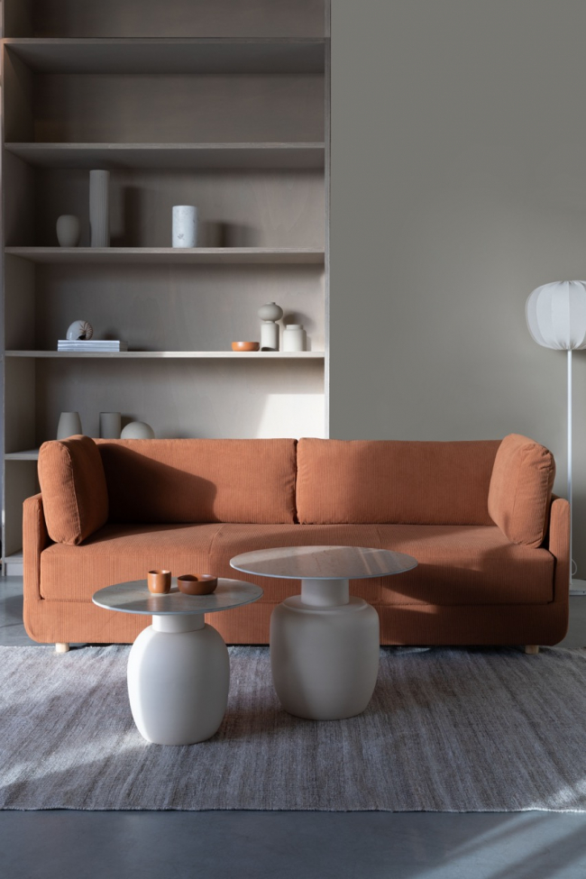 Karula oldalsó asztal - Bézs