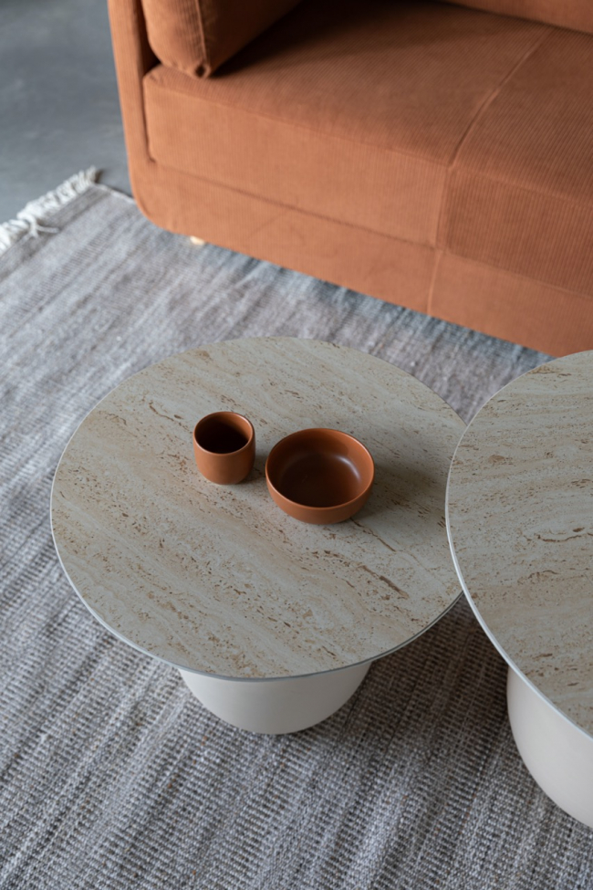 Karula oldalsó asztal - Bézs