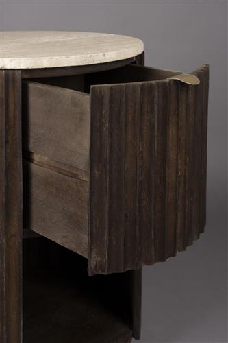 Marlow éjjeli szekrény - Barna