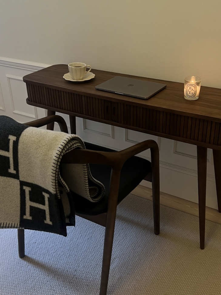 Íróasztal 'Barbier' - Dió