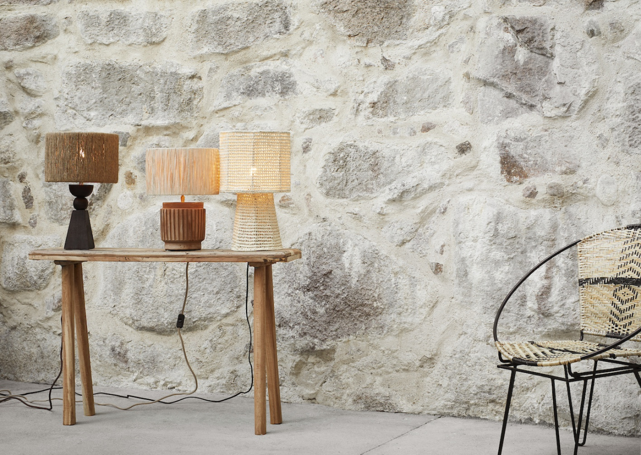 Fotel 'Iron' - Fekete/természetes