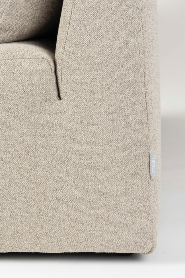 Element Prosper Chaise Right kanapé - Kávé