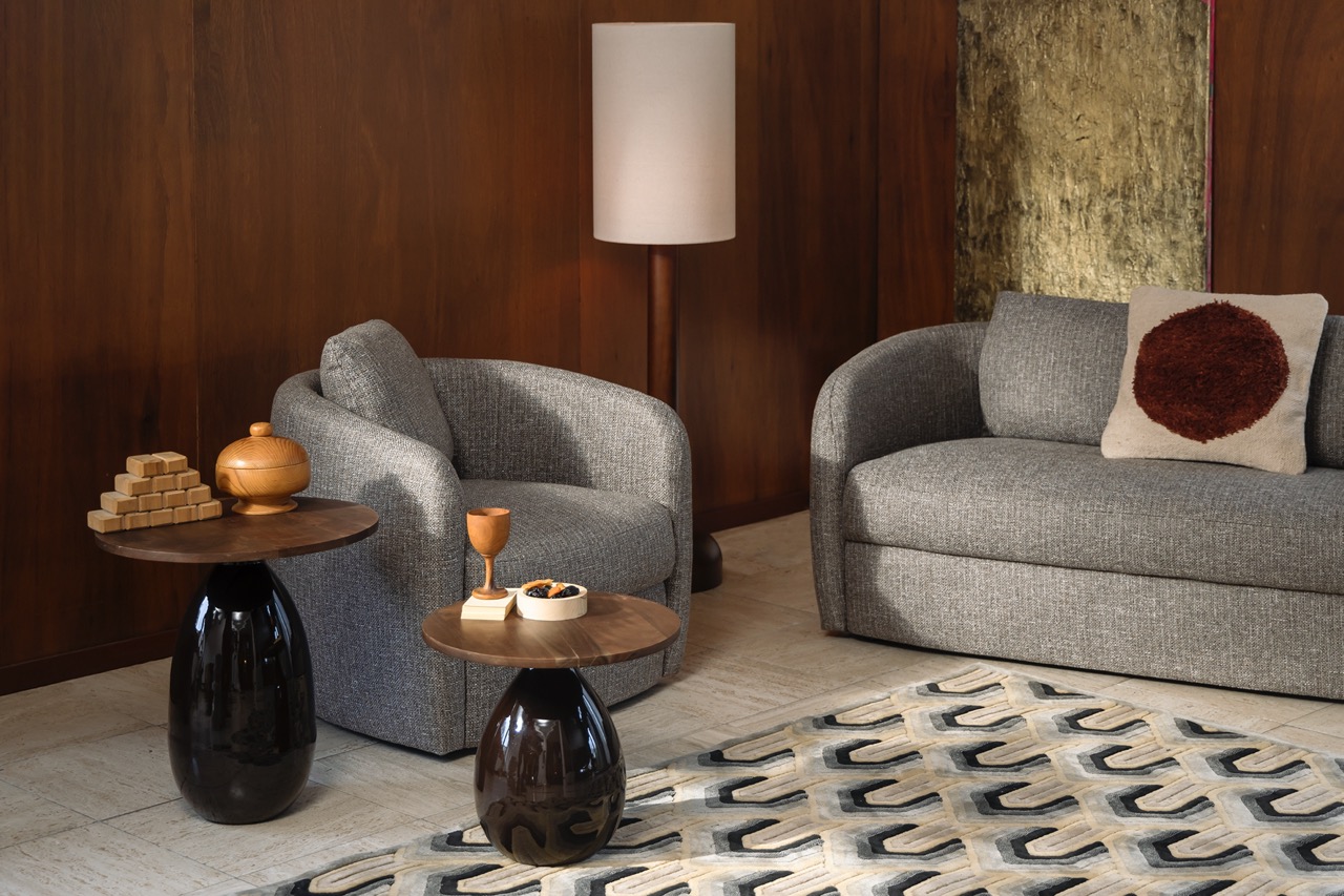 Fotel 'Boho' - Barna