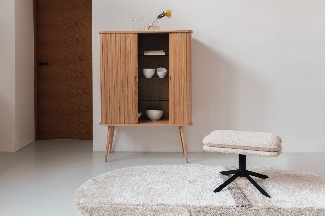 Tyler lábtartó - Csontfehér