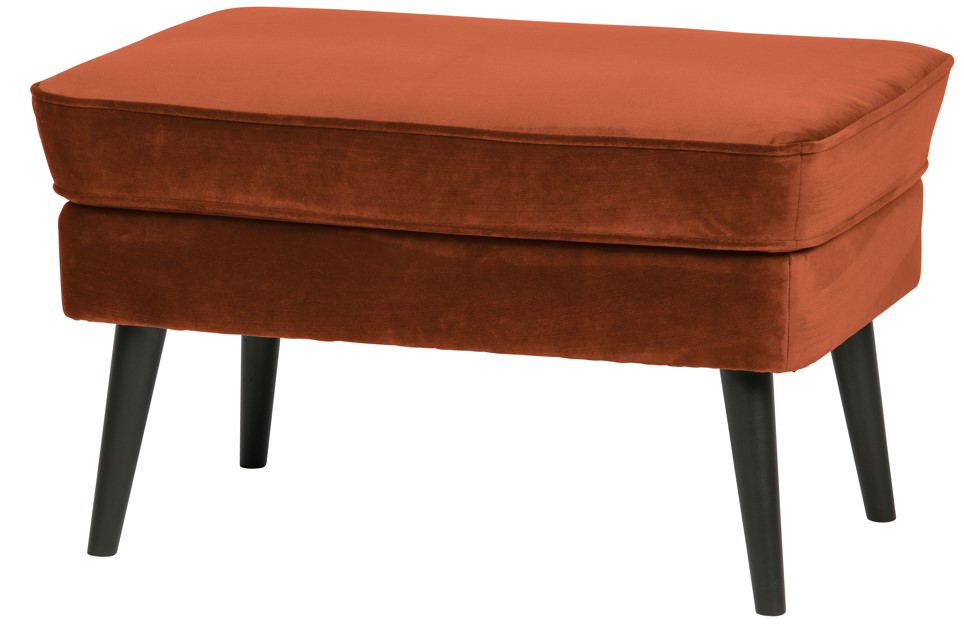 Lábpárna 'Rocco' - Rozsda/Samett