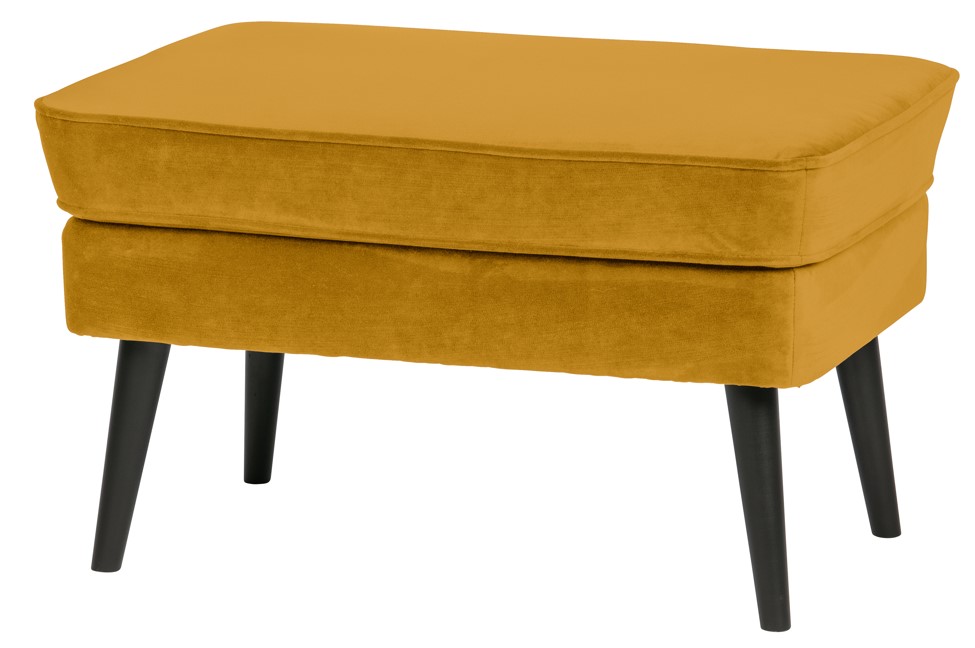 Lábpárna 'Rocco' - Okker/Samett