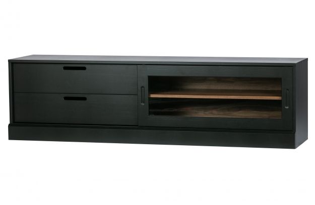 TV állvány 'James' - Fekete