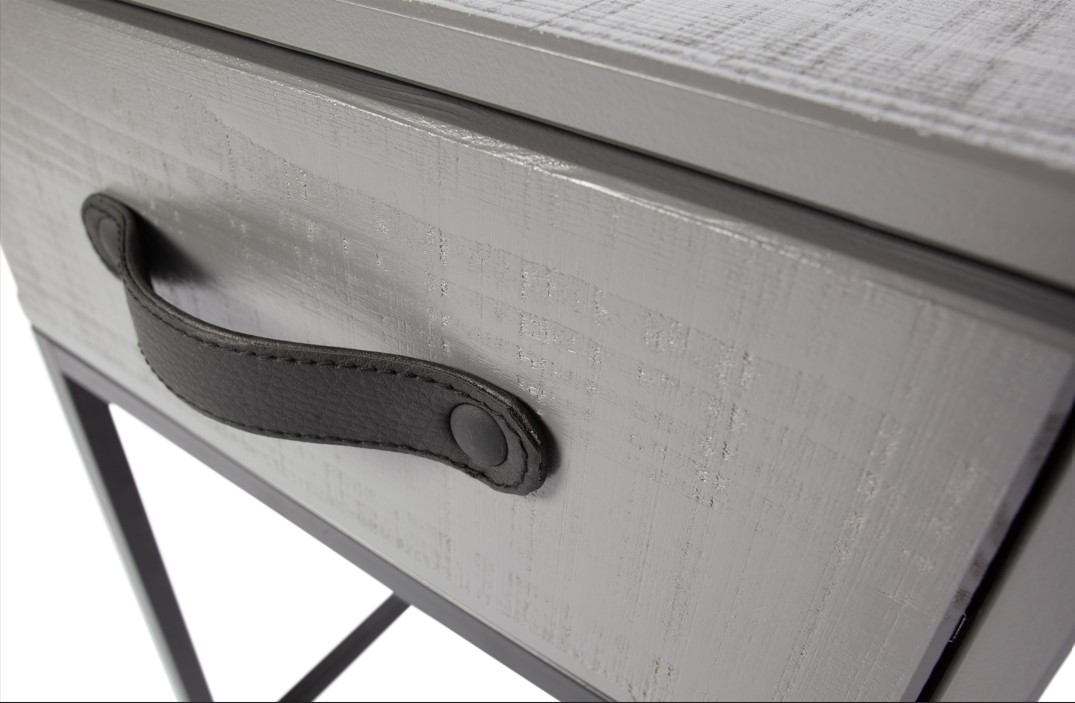 Éjjeliszekrény 'Morris' - Szürke