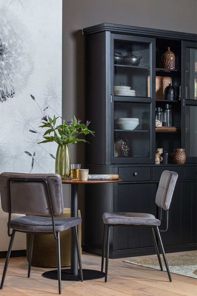 Szekrény 'Lagos' L - Fekete