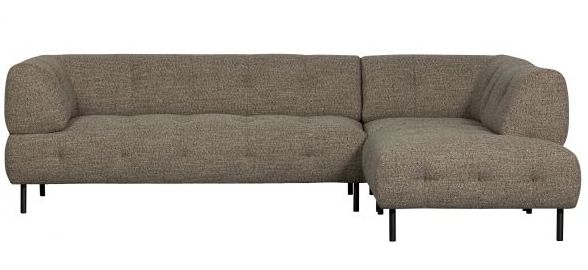 Jobb sarokkanapé 'Lloyd' - Sötétbarna