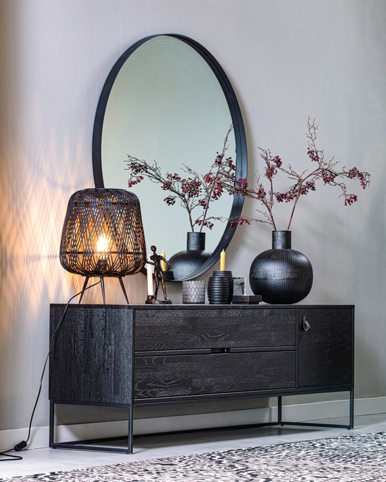 Tükör 'Doutzen' Kerek 115cm