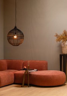 Polly kanapé jobbra - Terrakotta