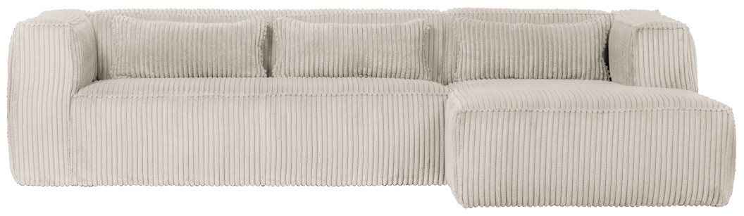 Kanapé 'Bean' 4 személyes - Világosszürke/Manchester