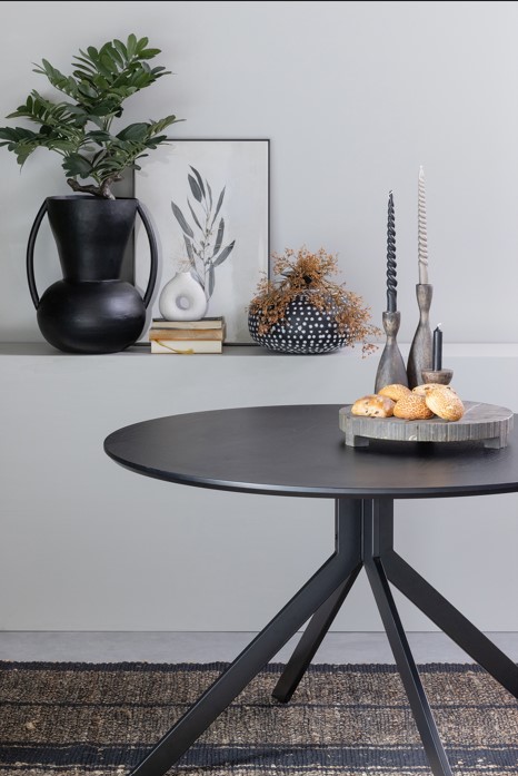 Gyertyatartó 'Rosa' 28 cm - Barna