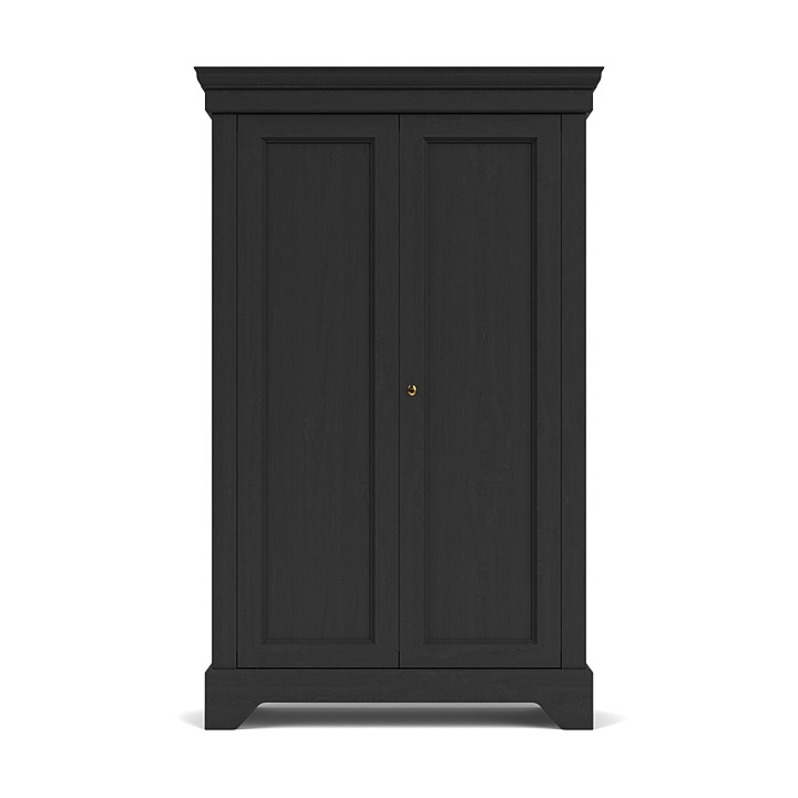 'Isabel' ruhásszekrény - Fekete