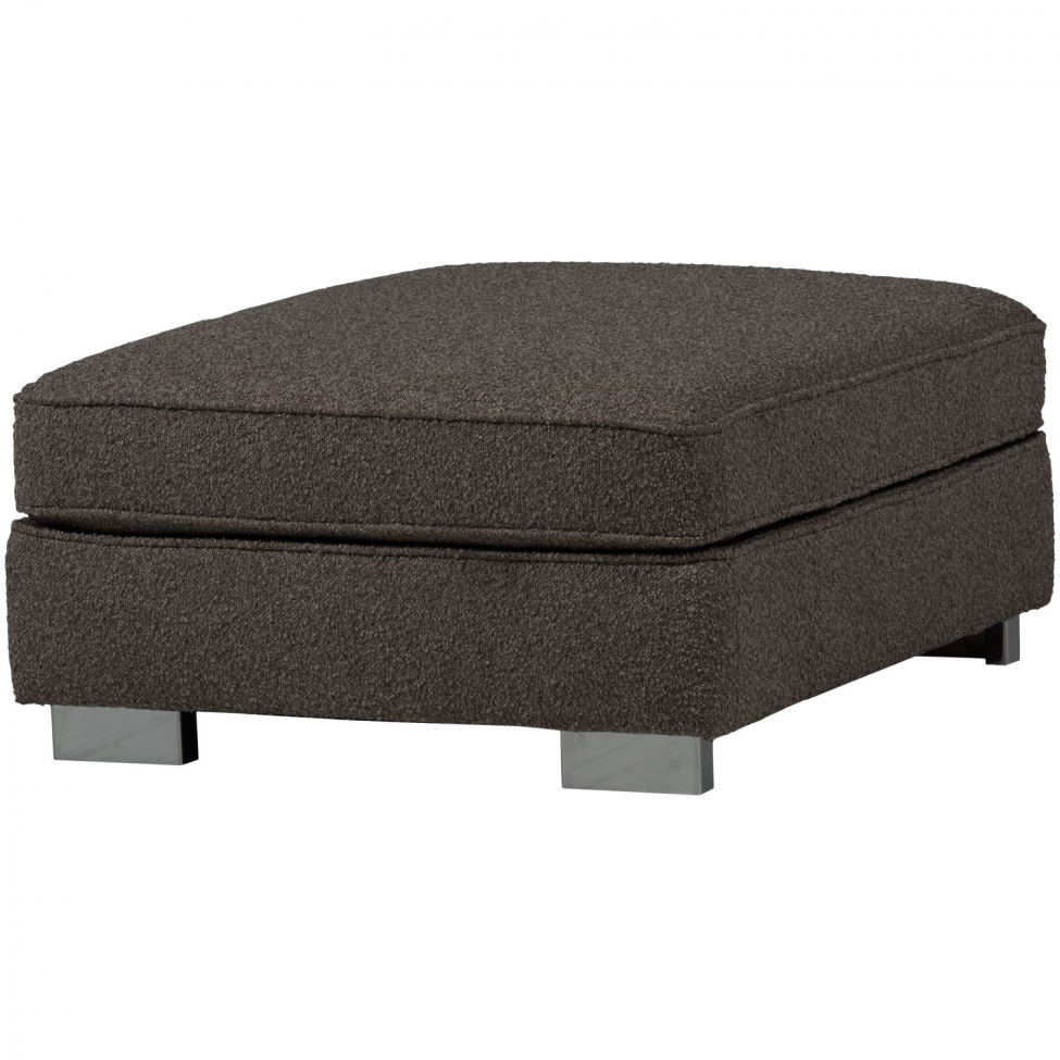 Lábzsámoly 'Lazy' - Szürke bouclé