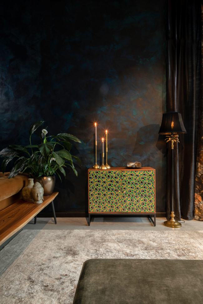 Szekrény 'Meena' - Zöld