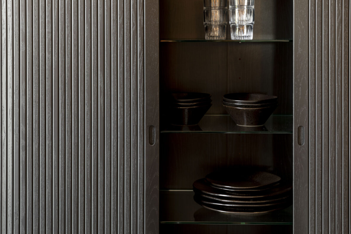 Szekrény 'Barbier' - Fekete