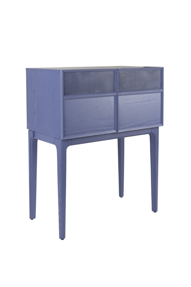 Oldalasztal 'June' - Lila