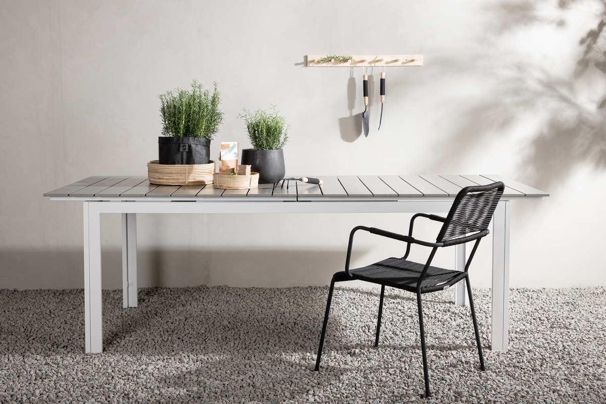 Étkezőasztal 'Laxsjö' 229x100cm - Szürke