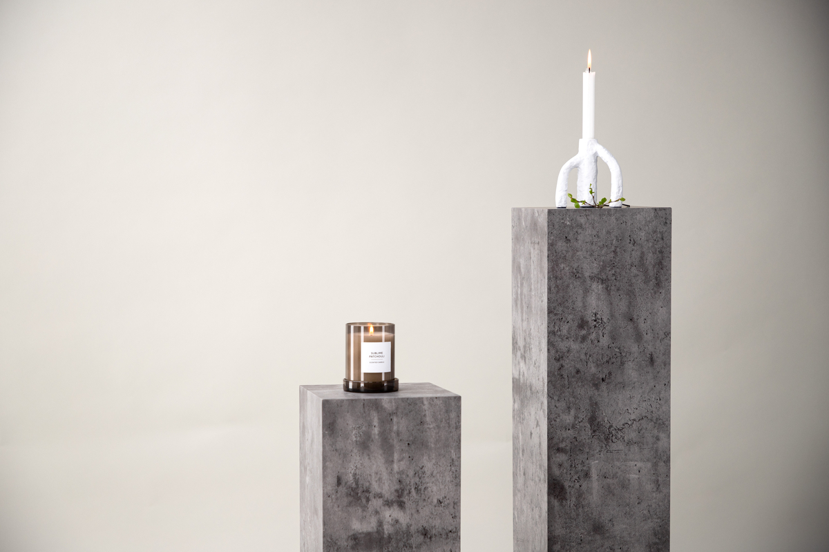 Oldalasztal 'Rättvik' 23x95 - Szürke